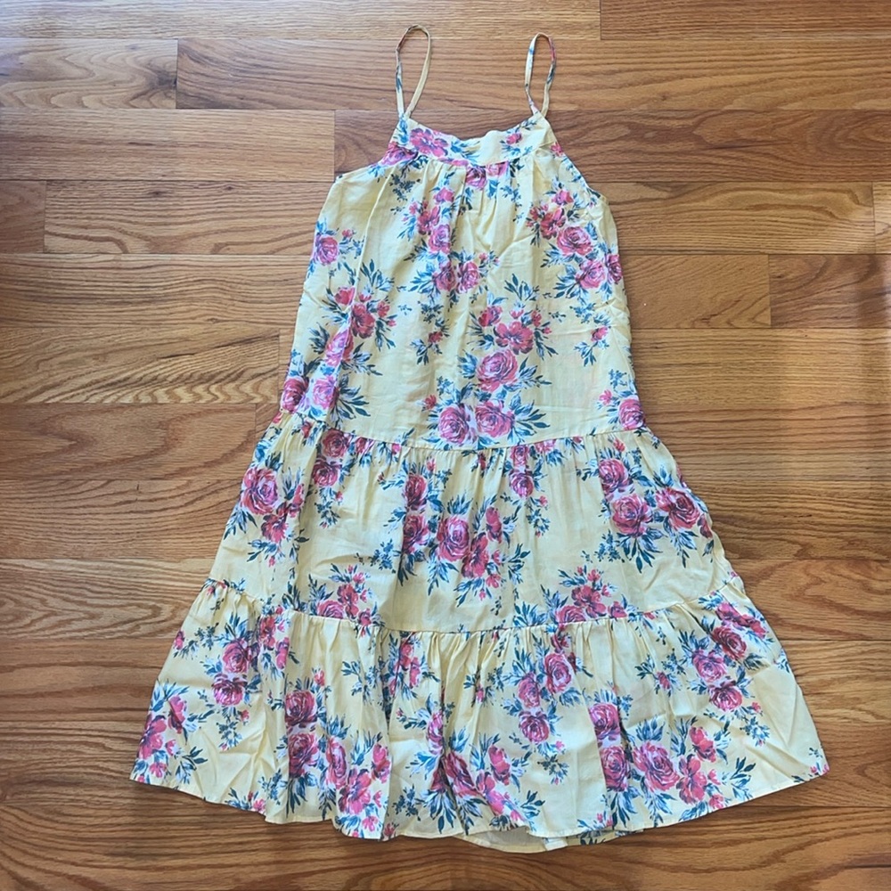 PAPINELLE tiered floral nightgown